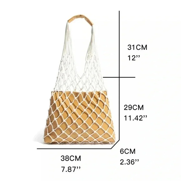 Shoulder Bag for Ladies Vintage Female Handbag Hollow Out Fashion Bag - Picture 3 of 11